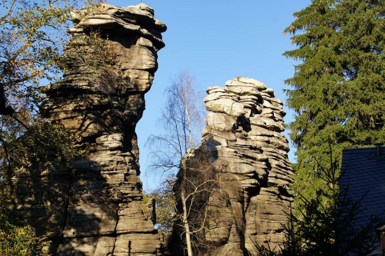 Im Erzgebirge Wandern, Fahrrad Fahren Oder Entspannen Ehrenfriedersdorf ภายนอก รูปภาพ
